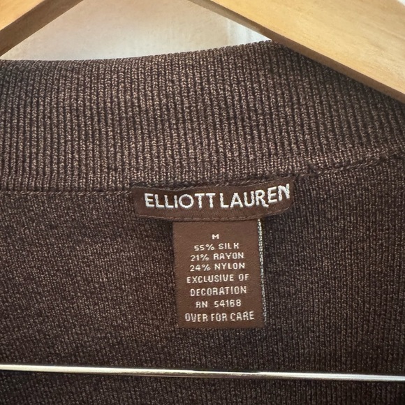 Elliott Lauren Dark Brown Women's Blazer - Picture 6 of 6
